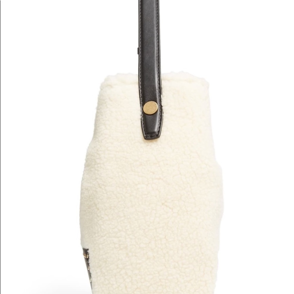 NEW Stella McCartney Alter Shearling Fur Hobo Bag - Picture 4 of 6